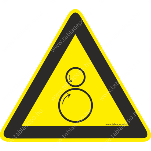 ellentétesen forgó hengerek