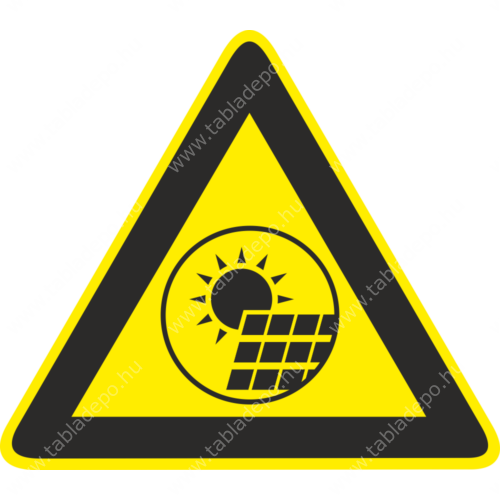 figyelmeztető táblák