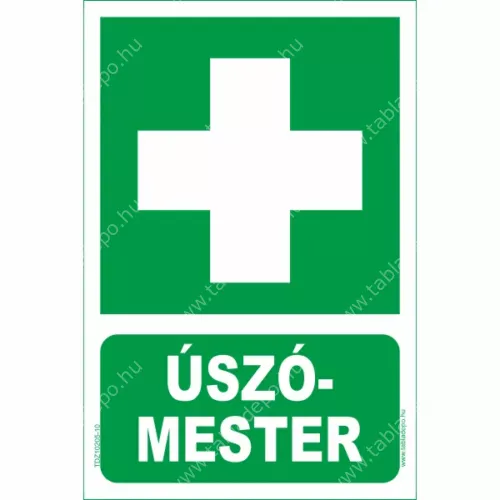 elsősegély tábla