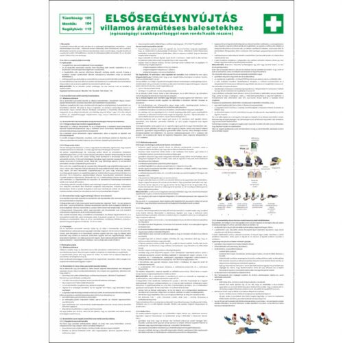 elsősegélynyújtás útmutató áramütéses balesetekhez