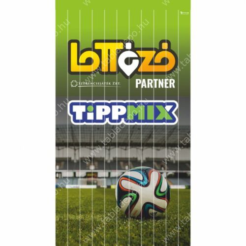 lottózó tippmix - szalagfüggöny ajtóra