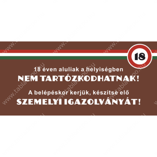 dohánybolt matrica