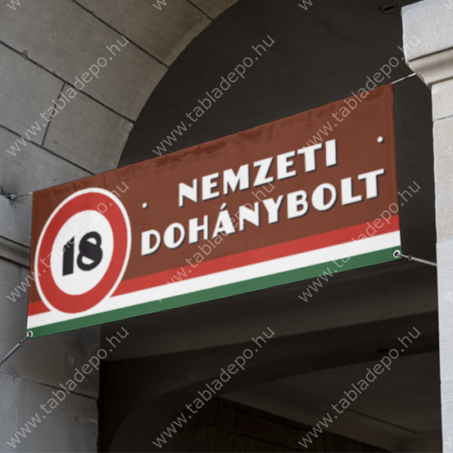 nemzeti dohánybolt molinó 145x50 cm