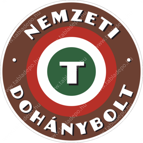 dohánybolt matrica