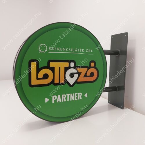 lottózó cégér