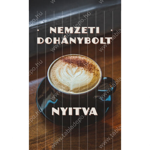 szalagfüggöny dohánybolt ajtóra
