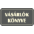 vásárlók könyve tábla