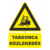 targonca közlekedés figyelmeztető tábla és matrica