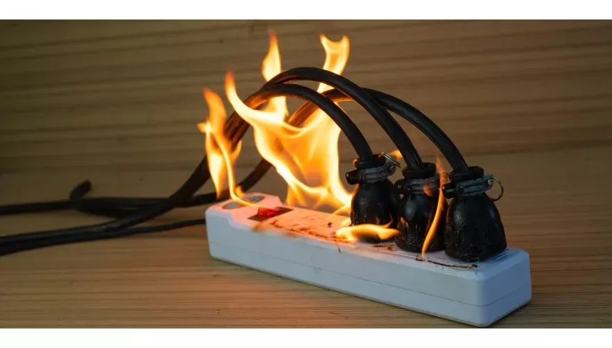 Elektromos tűz oltása: mivel, hogyan?